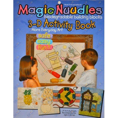 Magic Nuudles 3-D Activity Book