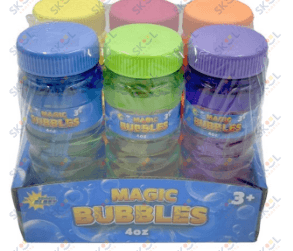 4 Oz Bubble Set 6/pk