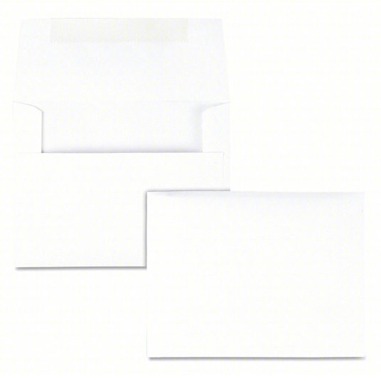 White Invitation Envelopes 100/pk 4.5" x 5 3/4"