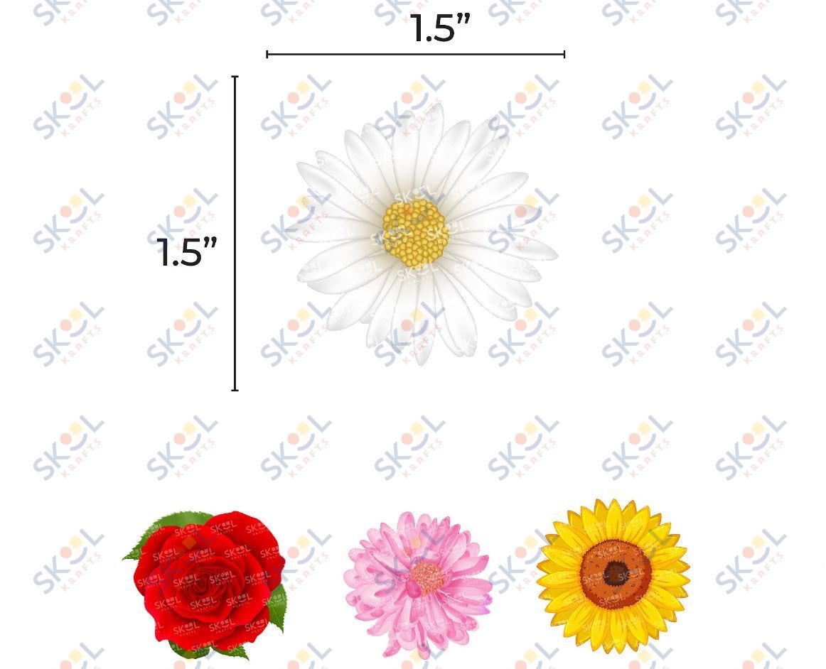 Flowers 1.5-inch