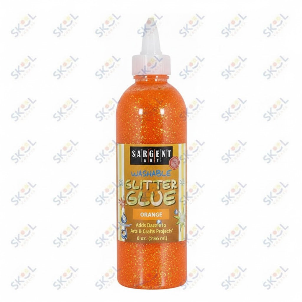 Glitter Glue (Gold, 8 oz)