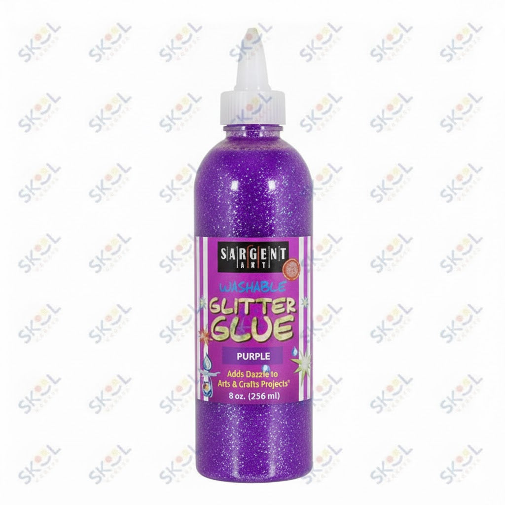 Glitter Glue (Gold, 8 oz)