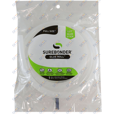 Clear Hot Glue Stick Roll, Full Size 5 Feet