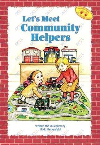 English Book- Let's Meet Community Helpers