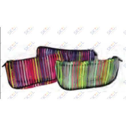 Triangle Mesh Pencil Pouch, Assorted Colors