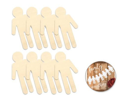 DIY Wood Shapes Boy 8/pk (discontinued)
