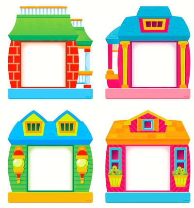 Year 'Round Houses Durable & Reusable Paper 6" 36/pk (Discontinued)
