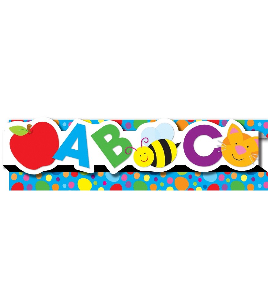 ABCs & 123s Pop-Its Straight Borders  (discontinued)