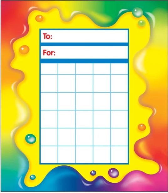 Rainbow Gel Incentive Pad 5 1/4" x 6" 1/pk (Discontinued)