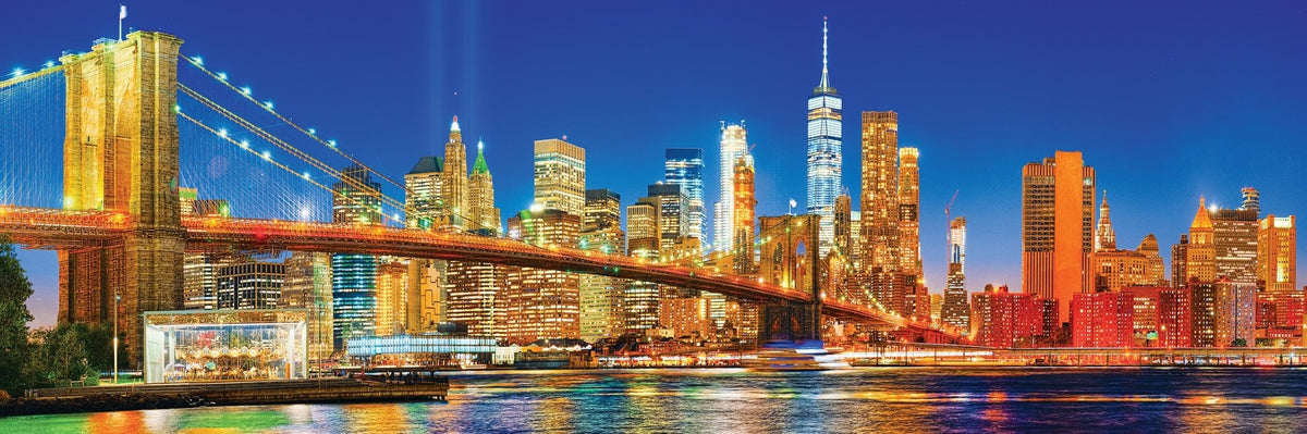 City Panoramics Brooklyn Bridge 1000 Piece Jigsaw Puzzle