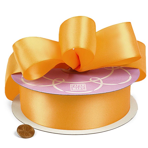 Satin Ribbon Single Faced Antique Gold  3/8" 100/yd  (discontinued)
