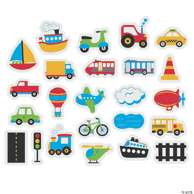 Transportation felt shapes 25/pk (discontinued)