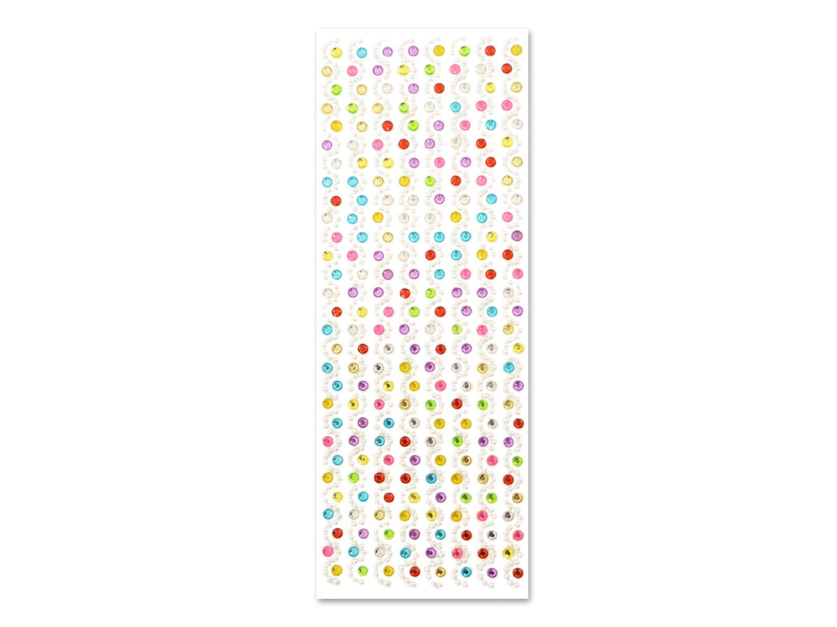 Adhesive Rhinestone Confetti Swirl (Closeout)