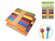 Thin Colored Craft Sticks 4 1/2" x .39"100/pk
