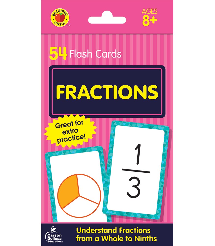 Fractions Flash Cards