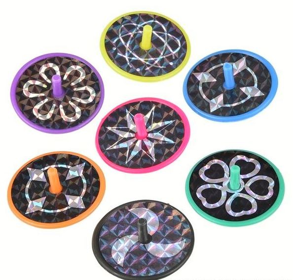 Laser spin top 1.5" 144/pk