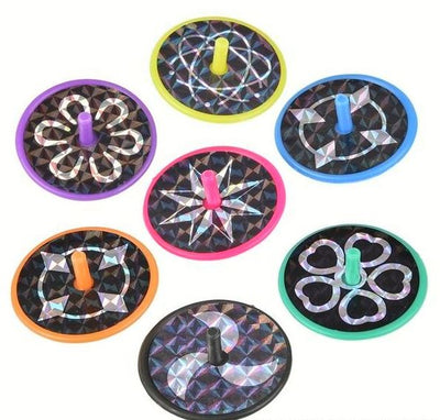 Laser spin top 1.5" 144/pk