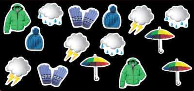 Winter Self-adhesive 3D Foam Shapes 84/pc (Discontinued)