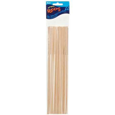 Wood Dowel 1/8 x 12" 22/pk (Closeout)