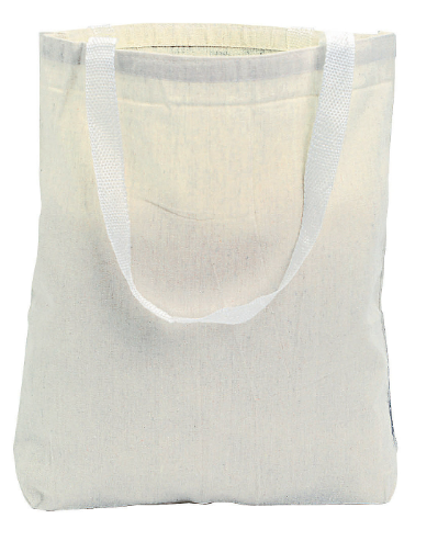 DIY 12" x 13" with 9" handles Canvas Tote Bags 12/pk