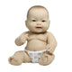 14" All-Vinyl Baby Doll-  Asian