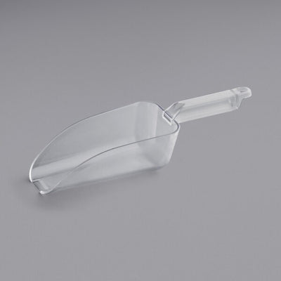 Clear Plastic Utility Scoop 24 oz