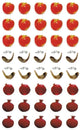 Rosh Hashanah Stickers 3/4" 10/Sheets