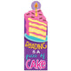 Cake Scented Bookmarks 24/pk