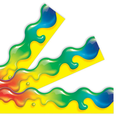 Rainbow Gel Trimmers 2 1/4in x 39ft 12/pk