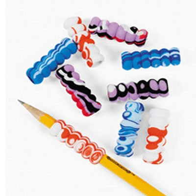 Foam Pencil Grips Assorted Colors 48/pk
