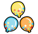 Balloons Accents 6" 36/pk