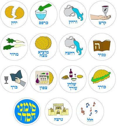Seder Order Cutouts 5/pk (discontinued)