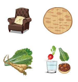Four Questions Symbols Cutouts 20 Sets 2" (discontinued)