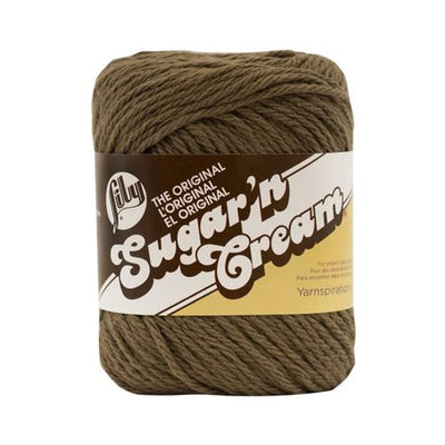 Sugar'n Cream Yarn (Brown)