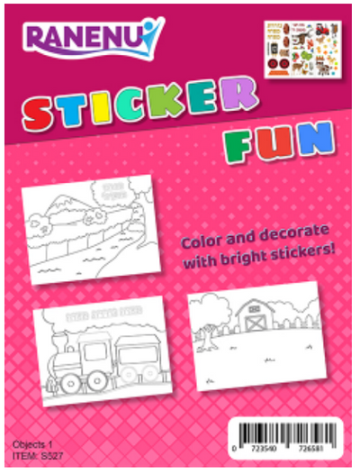 Sticker Fun Objects 1 (Discontinued)