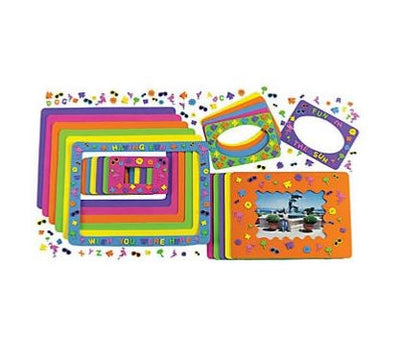 Fabulous Foam Summer Fun Frames & Shapes 24/pk (discontinued)