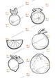 Jumbo Fruit Cardboard Cutouts Color Your Own 36/pk (Discontinued)