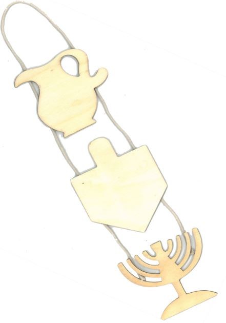 Wooden Chanukah Cutouts (Discontinued)