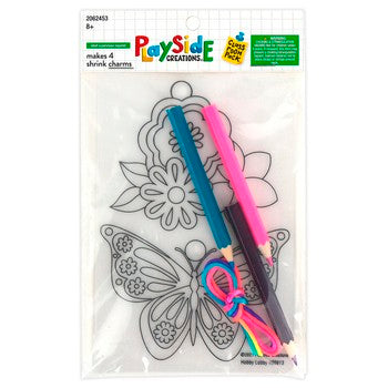 Shrink charms 4"x6" 4/pk (Discontinued)