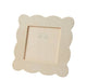 DIY Unfinished Wood Scallop Square Frames 5 7/8" with 3" x 3" - Makes 12