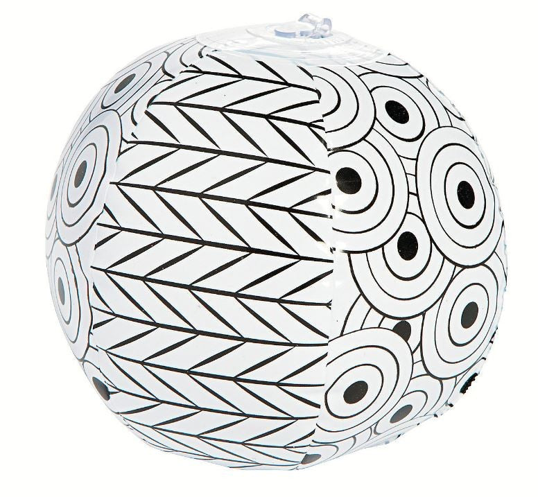 DIY Inflatable Mini Beach Ball 5" 12/pk