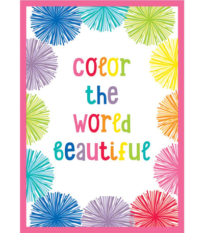 Color the World Beautiful Poster