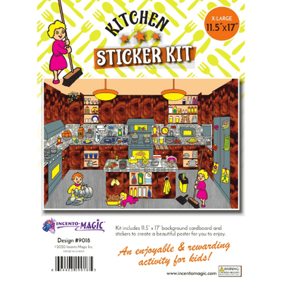 Join Malky in the Kitchen Sticker Kit 11.5″ x 17″ Background 1 set