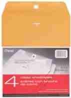Mead 9" x 12 Clasp Envelopes 4/pk