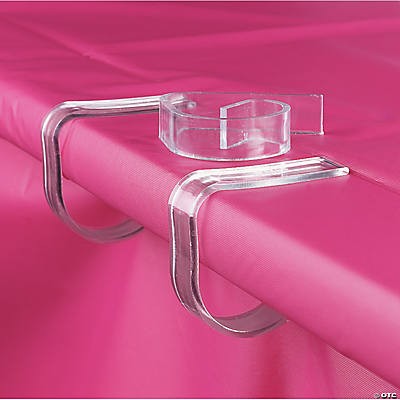 Plastic Tablecloth Clips 72/pk