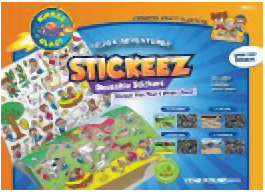 Stickeez Book Middos Menchies, Trips & Adventures