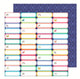 Scrapbook Designed Patterned Paper 12"x12"
