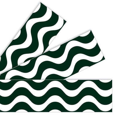 Wavy Black Borders 2 3/4in x 35 3/4ft 12/pk