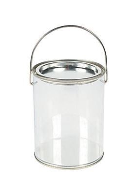 Plastic Paint Bucket Containers 1/pc 5"
