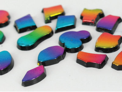 Metallic Mosaic Shaped Tiles 200/pk (Discontinued)